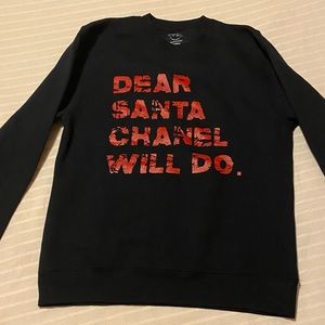 Brand new no tags 
Black
Size medium 
DEAR SANTA CHANEL WILL DO